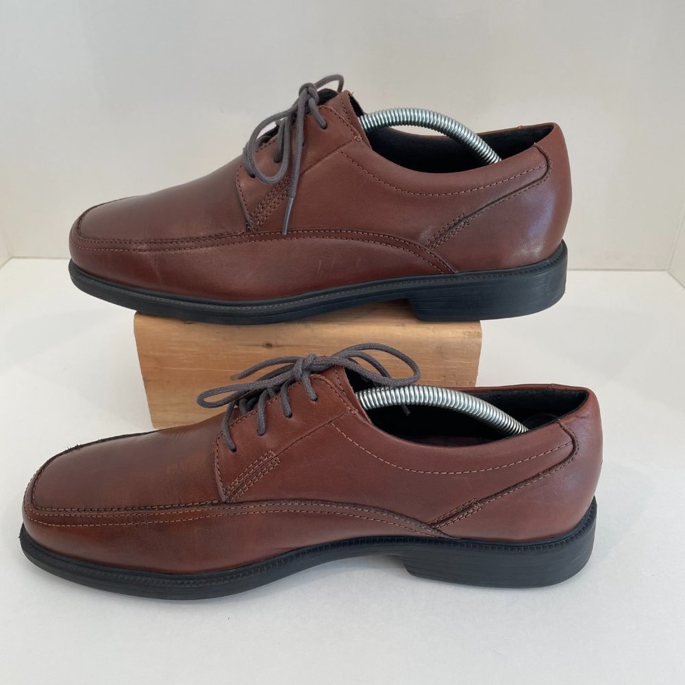 Bostonian Flexlite 25886 Brown Leather Dress Casual Lace Up Oxford Shoe Mens 9M